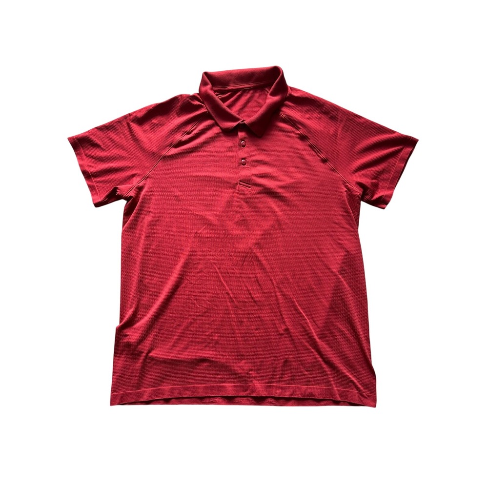 Lululemon Men's Metal Vent Tech Short-Sleeve Polo 2.0 Shirt size XXL